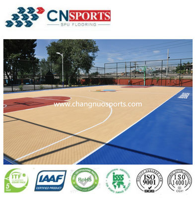 Crystal Wear Resisting Layer Baketball Flooring